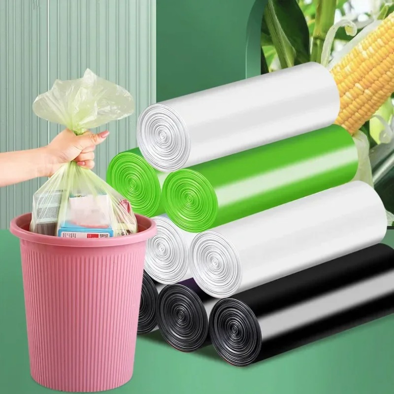 Biodegradable Bin Liner - 100 sacs poubelles biodégradables et dégradables,