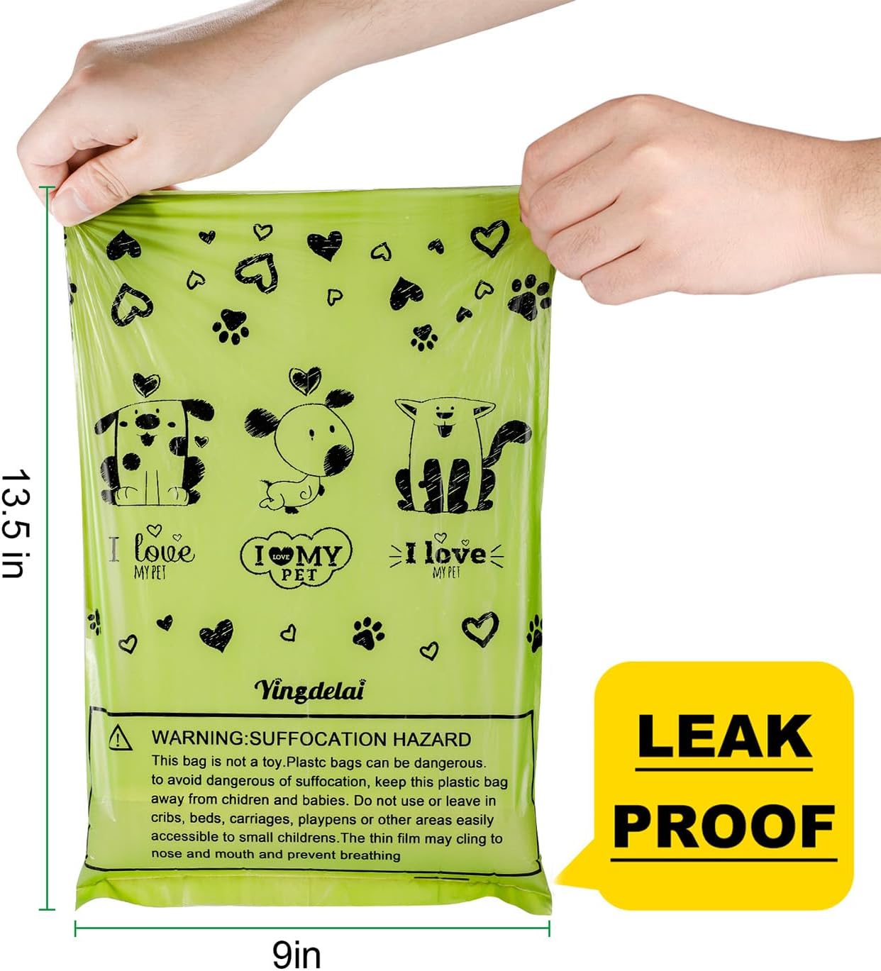 Sacs à déjections pour animaux - Biodegradable Bin Liner avis et prix