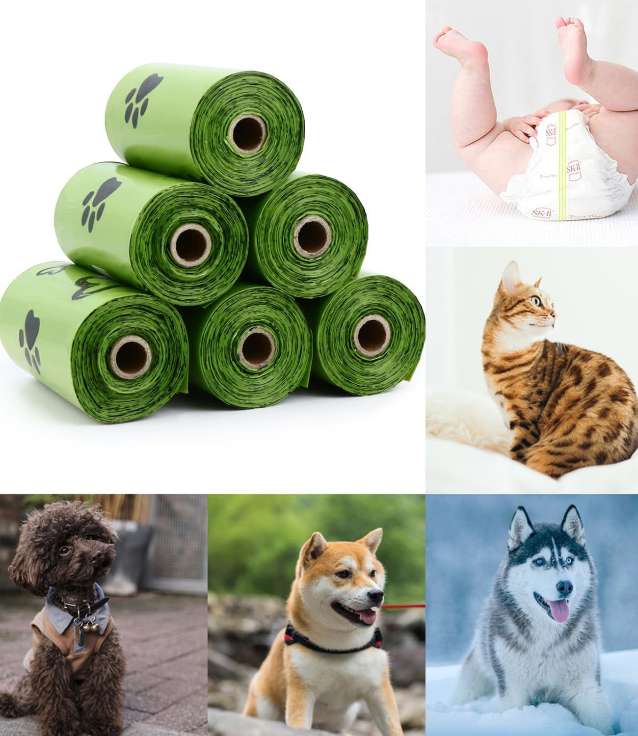 Sacs à déjections pour animaux - Biodegradable Bin Liner avis et prix